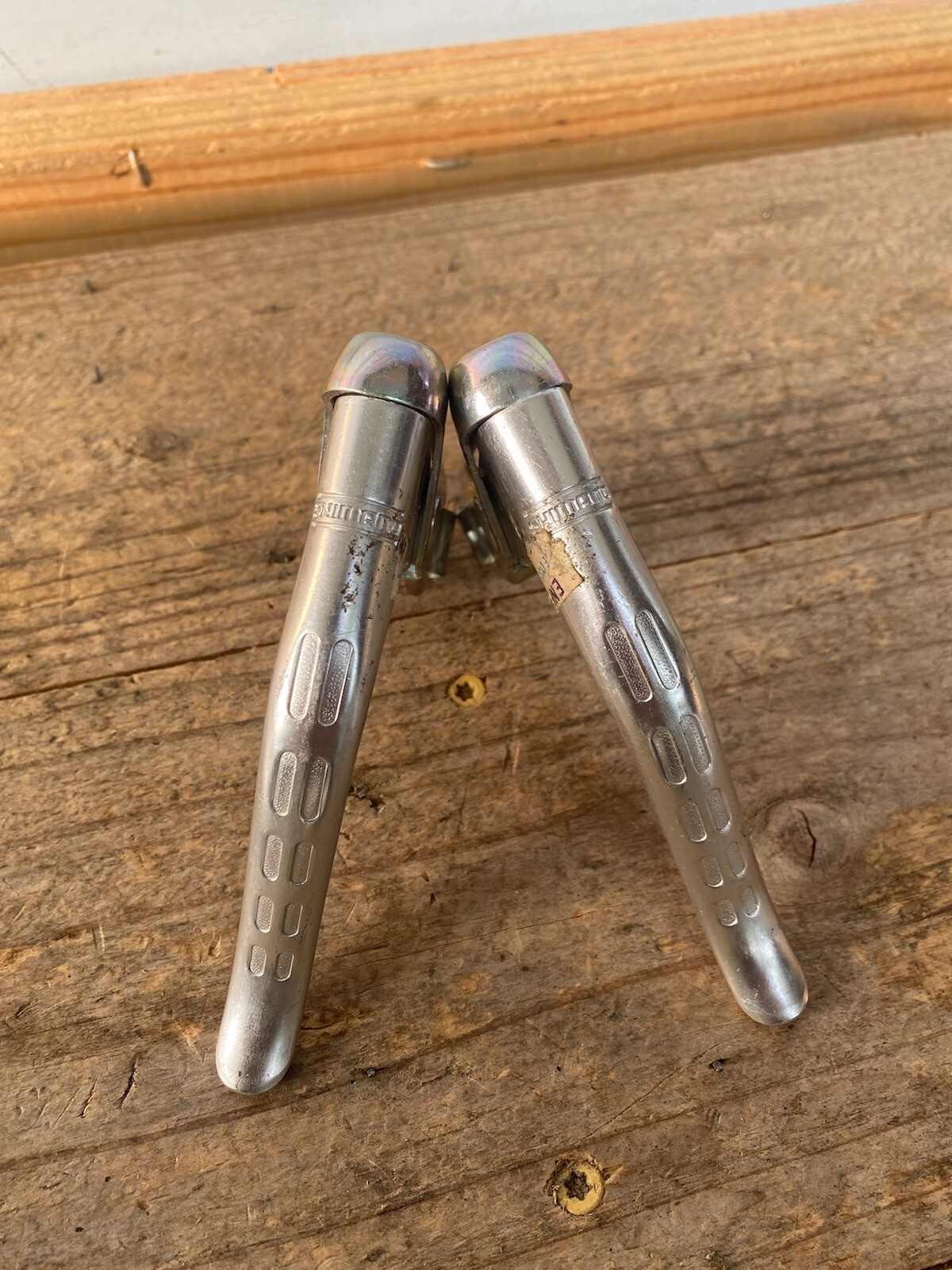 NOS New-Old-Stock Shimano Road Bike Touring Brake Lever Set-23.8mm Clamps