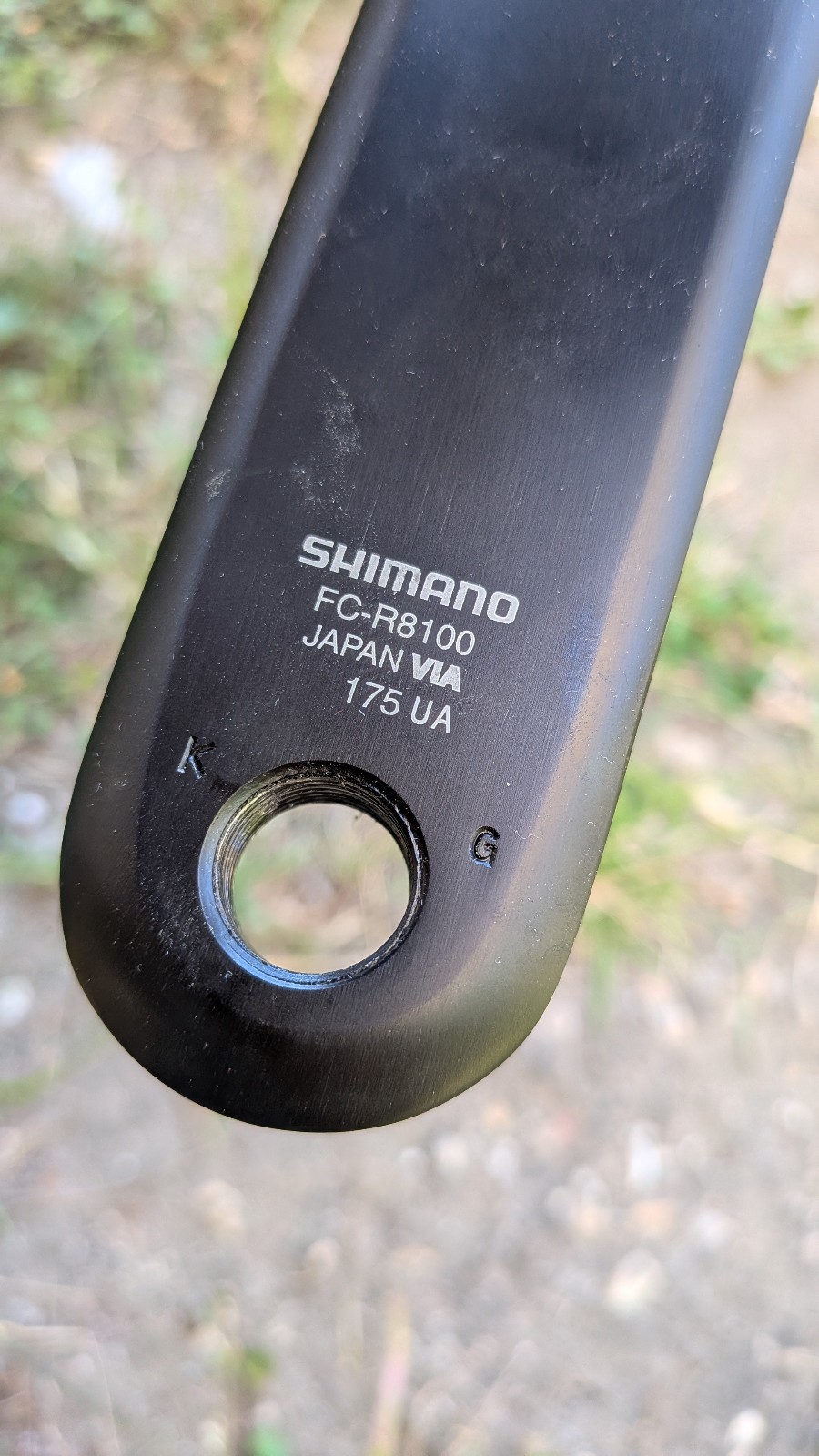 Shimano Ultegra FC-R8100 Crankset 12 speed 175mm 52/36