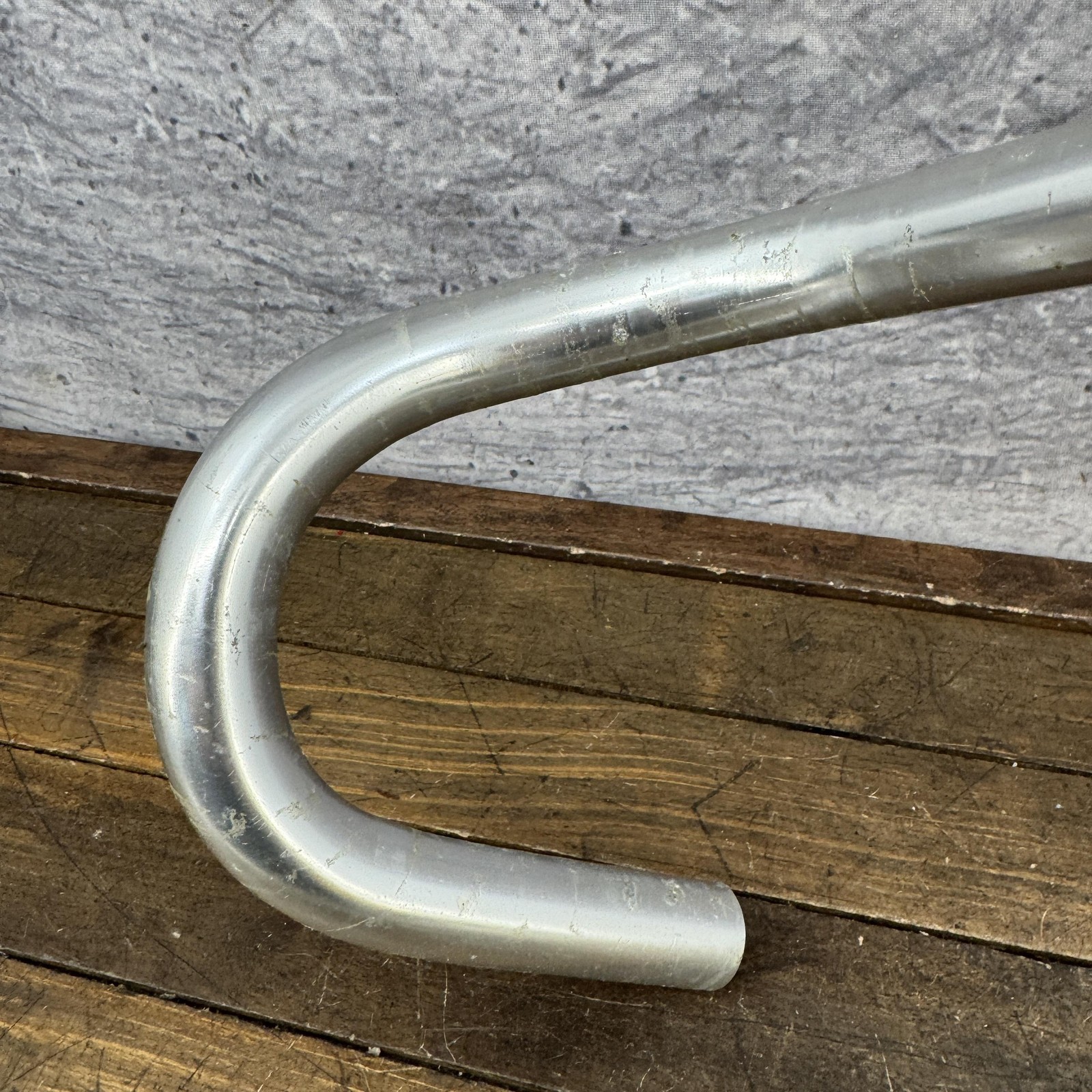 Vintage Cinelli Giro D’Italia Drop Handlebar 40cm 26.4 mm Clamp Silver Road Bar