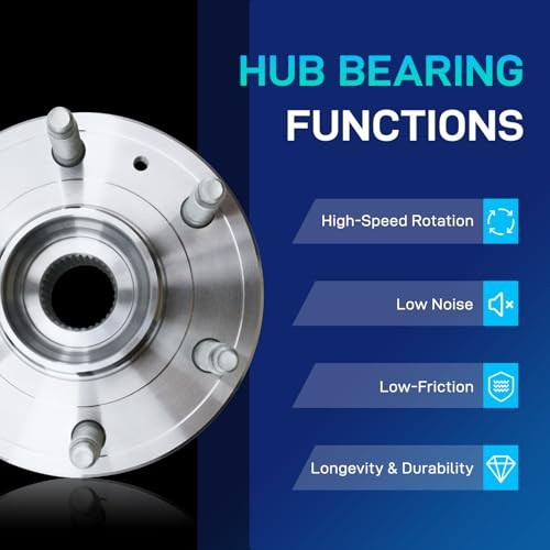Front AWD/4WD Wheel Bearing and Hub Assembly for007-014 Chevy GMC Silverado 2
