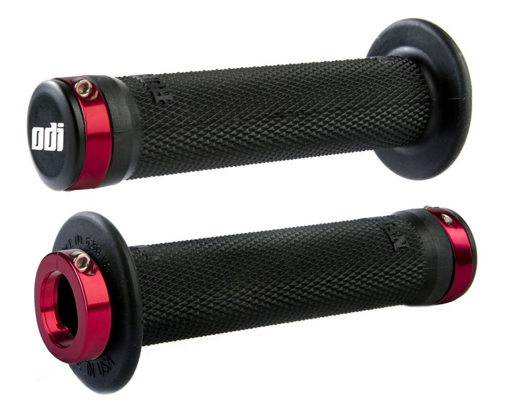 ODI RUFFIAN BMX LOCK ON BONUS GRIPS 143MM MULTICOLOR NEW