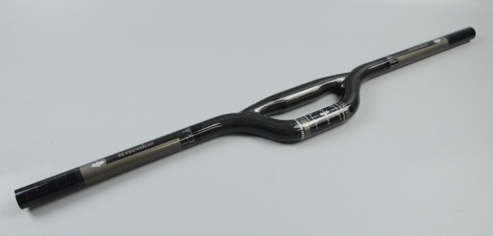 25.4/31.8mm MTB Handlebar Carbon Fiber Folding Mountian Bike Rise Bar 580-740mm