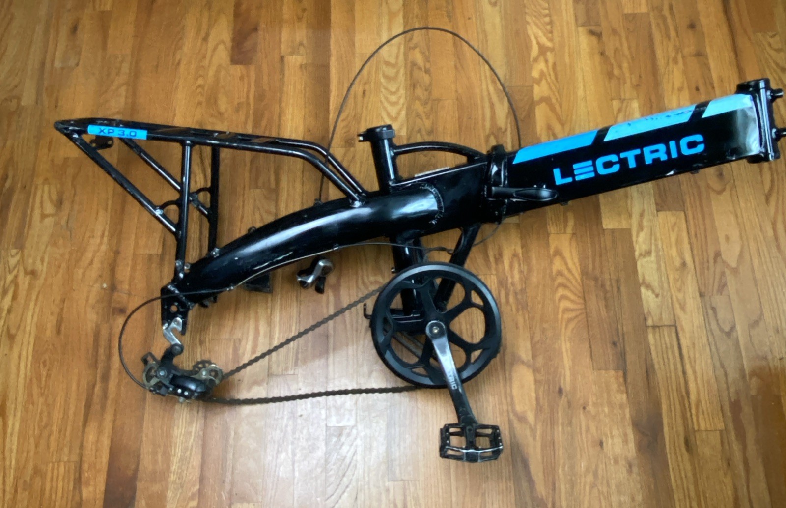 OEM Aluminium Frame For Lectric XP 3.0 Black/Blue E Bike