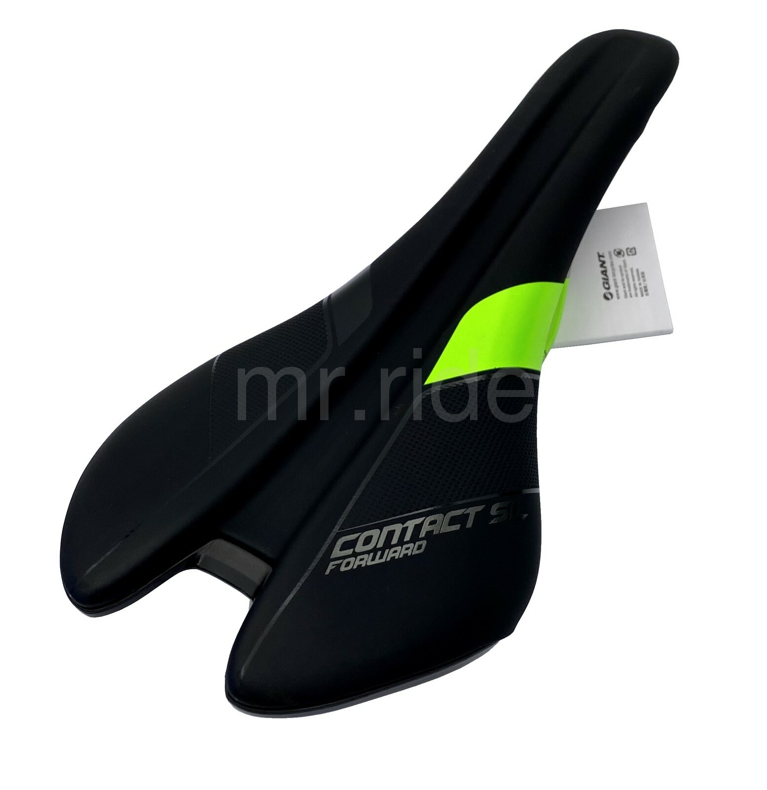 Giantt Contact SL Forward Road/Race Bike Saddle Black/Green