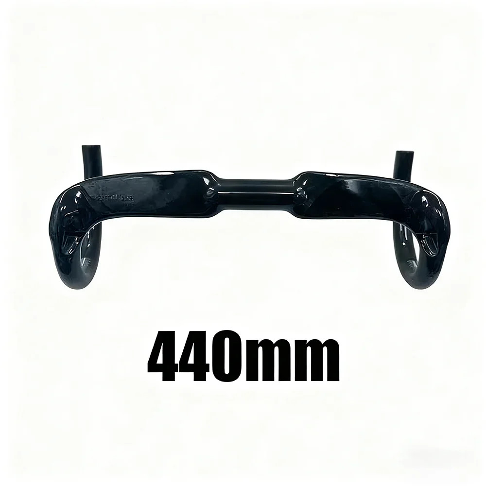 Road Bicycle Handlebar Carbon Fiber 31.8*380/400/420/440mm Aero Drop Handlebars