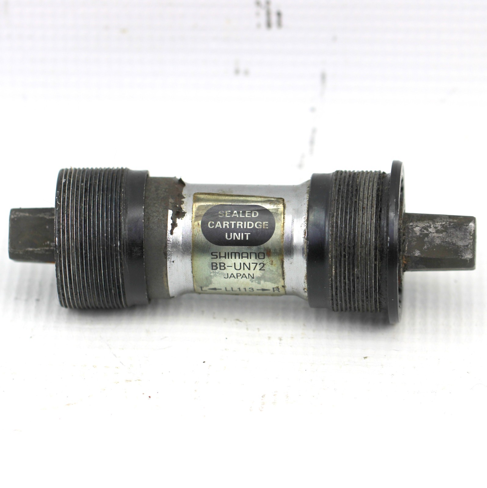 SHIMANO BOTTOM BRACKET BB-UN72 Ultegra/XT 73mm 114mm 260g