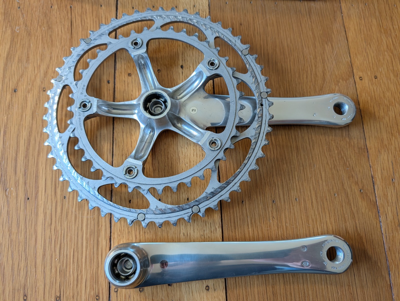 SHIMANO ULTEGRA 6503 Crankset 9 Speed 6500 ROAD BIKE, OCTALINK – 175mm – 53/39