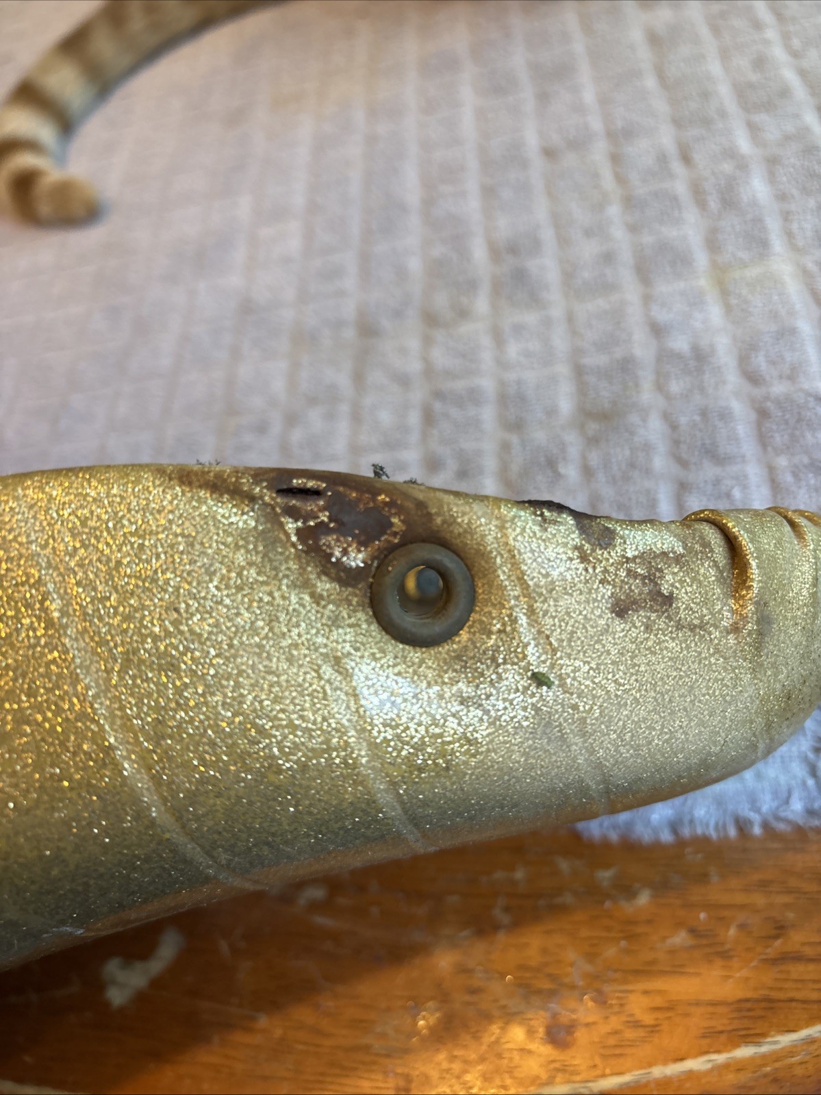 Gold Glitter 18” Banana Seat 1970’s