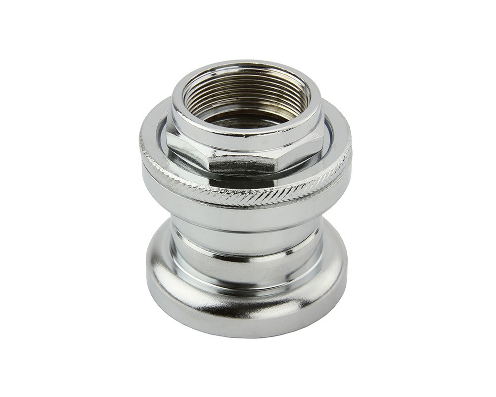 CHROME CRUISER BICYCLE HEADSET 1″ FORK BMX LOWRIDER CHOPPER VINTAGE RAT ROD BIKE
