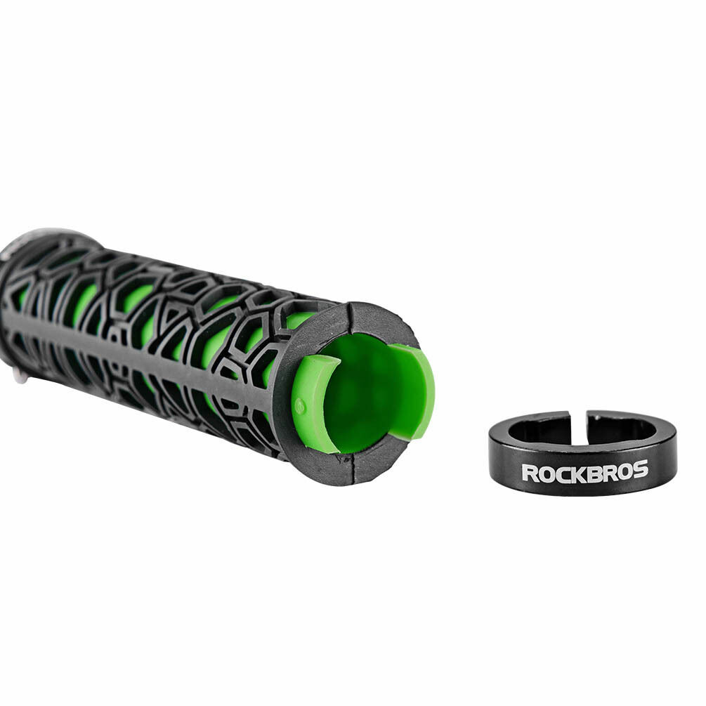 ROCKBROS Bike Grips Bicycle Handlebar Grips Rubber Lock-on Ultraight MTB Grips