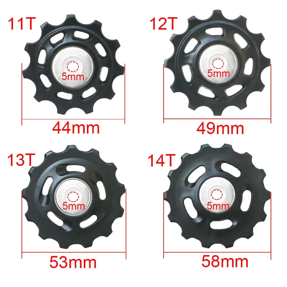 11T 12T 13T 14T Bearing MTB Bicycle Rear Guide Wheel Road Bike Jockey Rear wheel