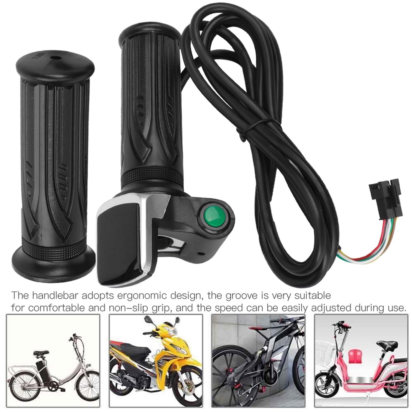 Vgeby Electric Bike Five-Star Turn Handle Lcd Screen Power Display Switch