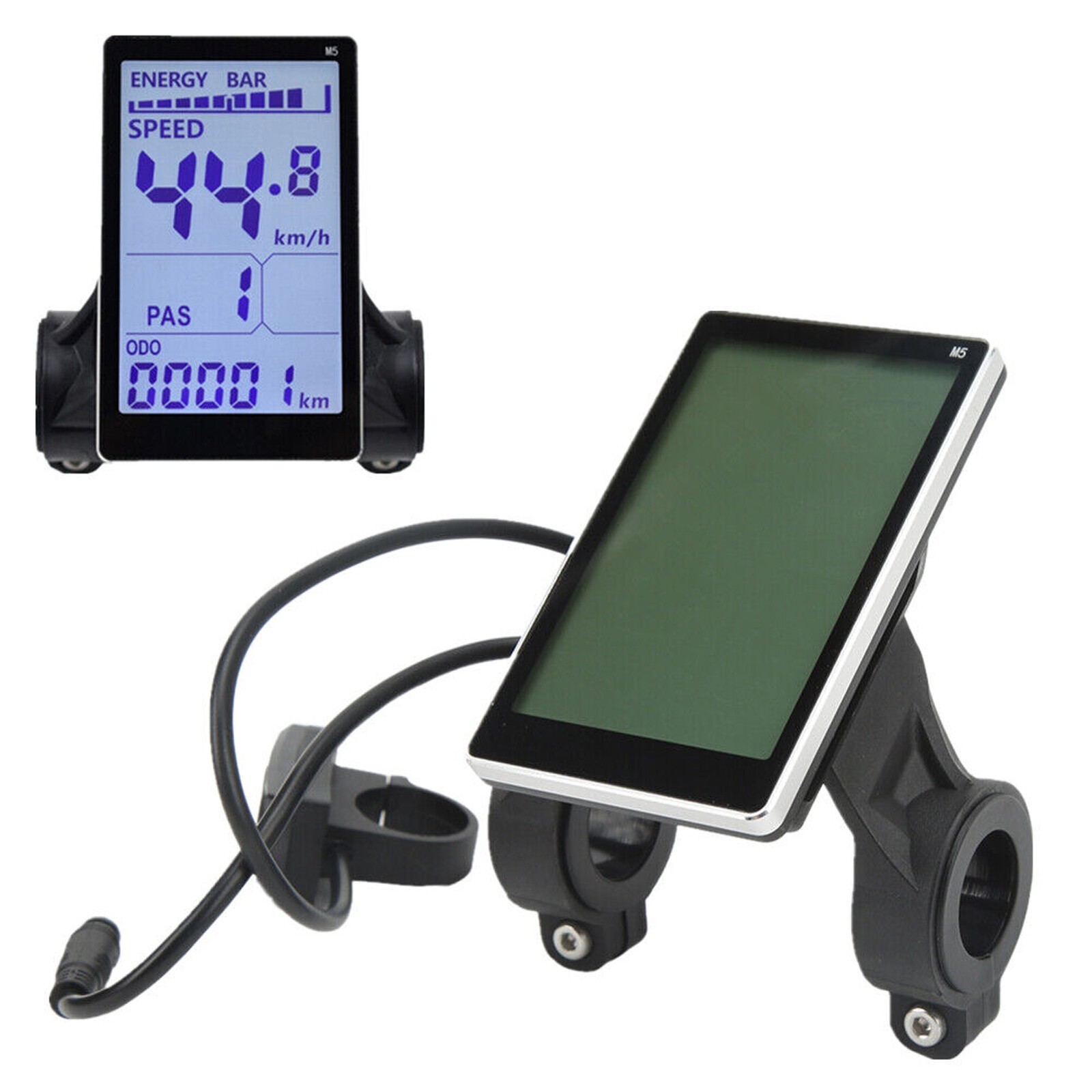 24V 36V 48V 60V E-Bike Electric Scooter Speed Meter Screen LCD Display New