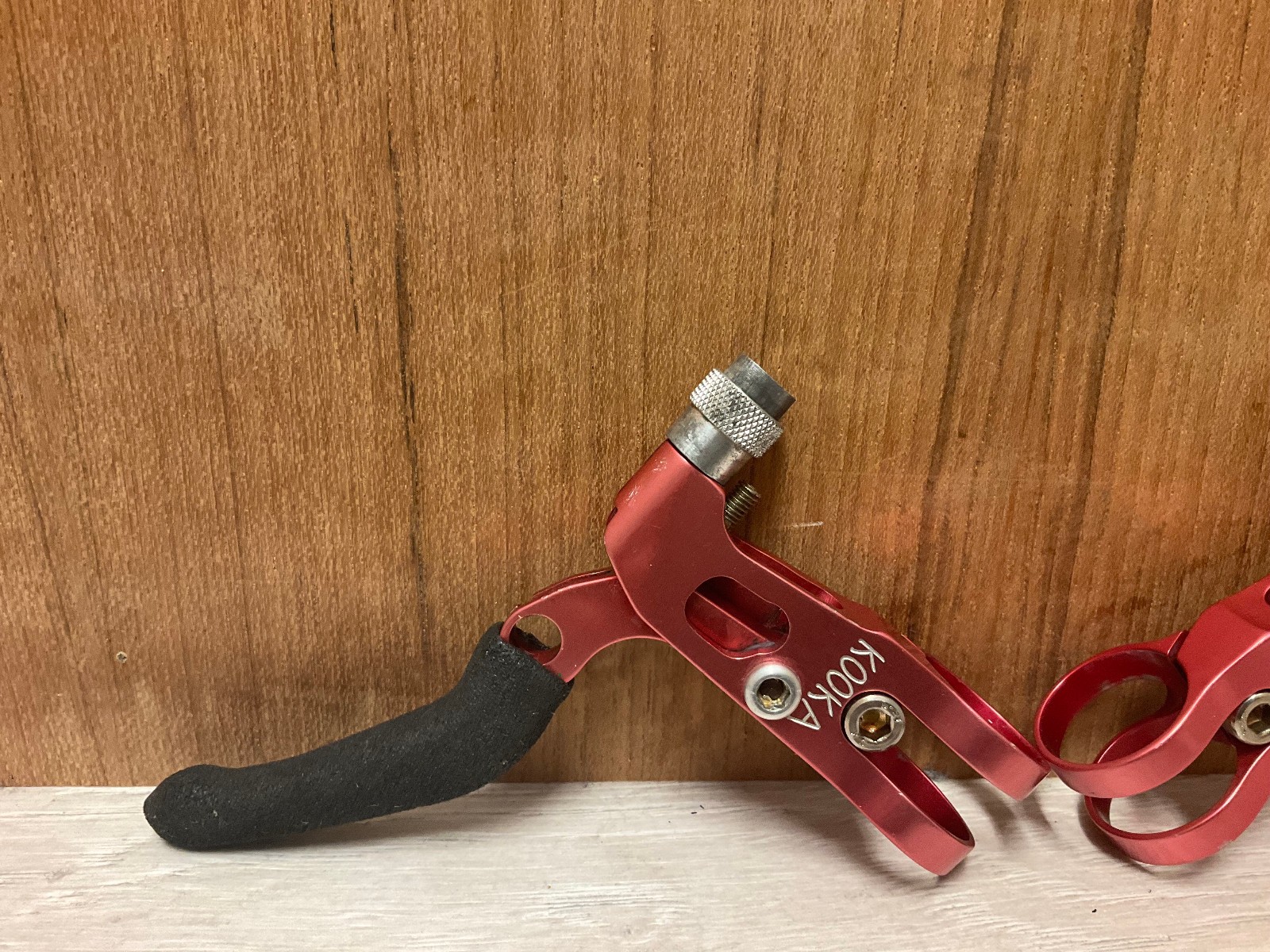 Nice Vintage Kooka Racha Brake Levers MTB Cult Top Low KM CNC Brake Levers Red