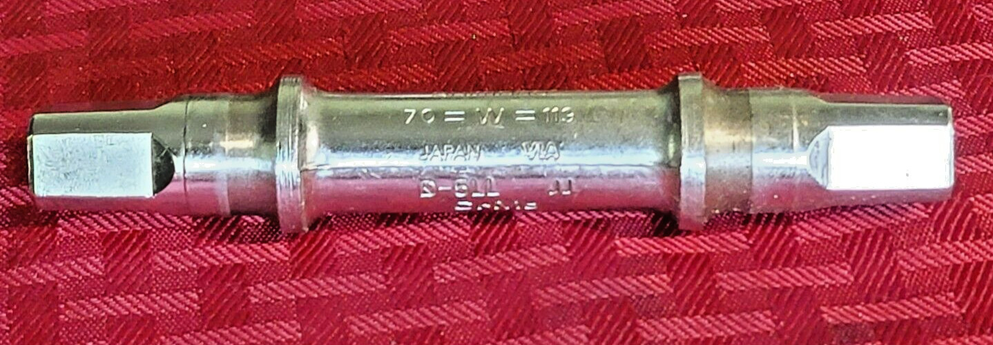 Shimano 600EX ITA Bottom Bracket (BB) Spindle 70 X 119 D-5LL Vintage
