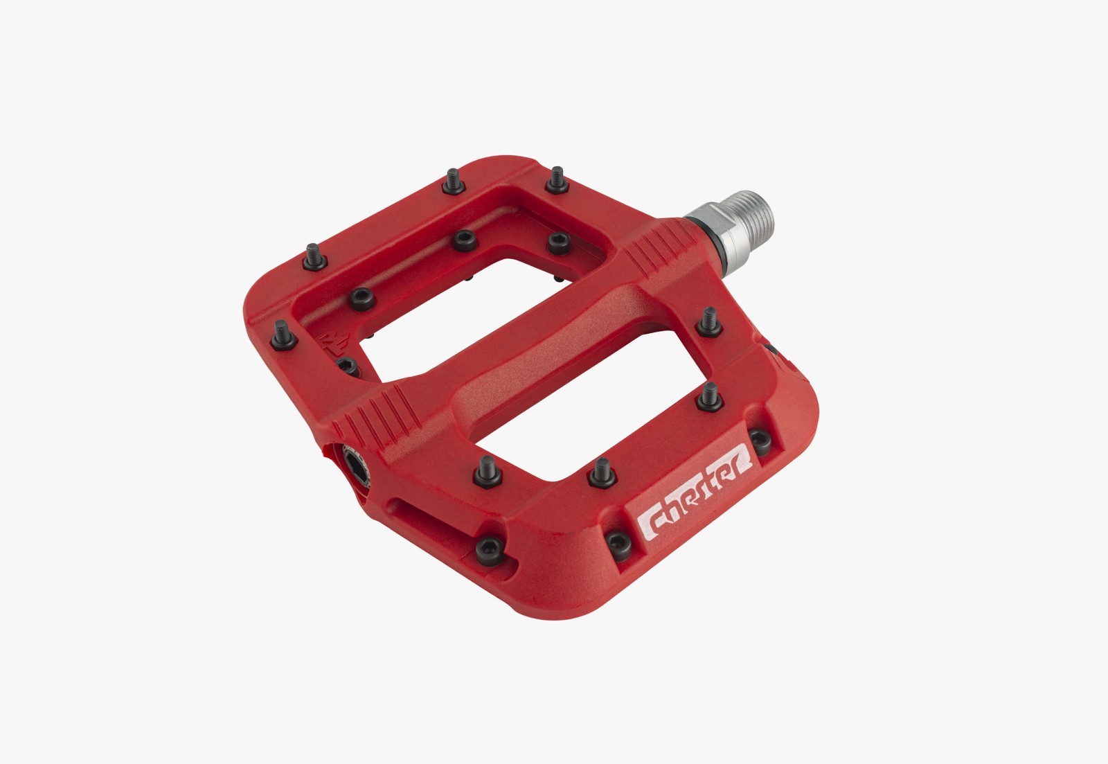 RaceFace Chester Mountain Bike Pedals New Red Size Large #5657 Race Face