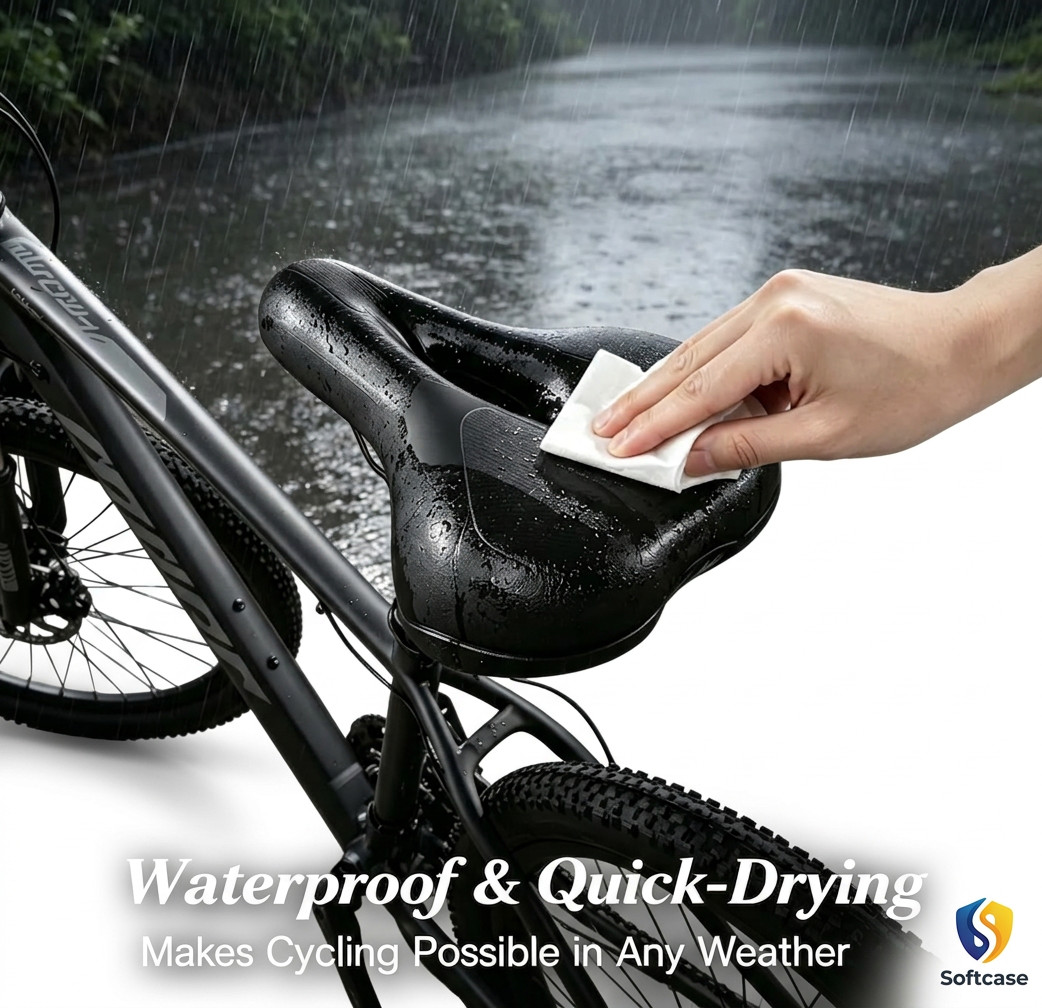 Saddle 2.0 – Ascent Bike Saddle for Hip Comfort, Shock-Absorbing Design