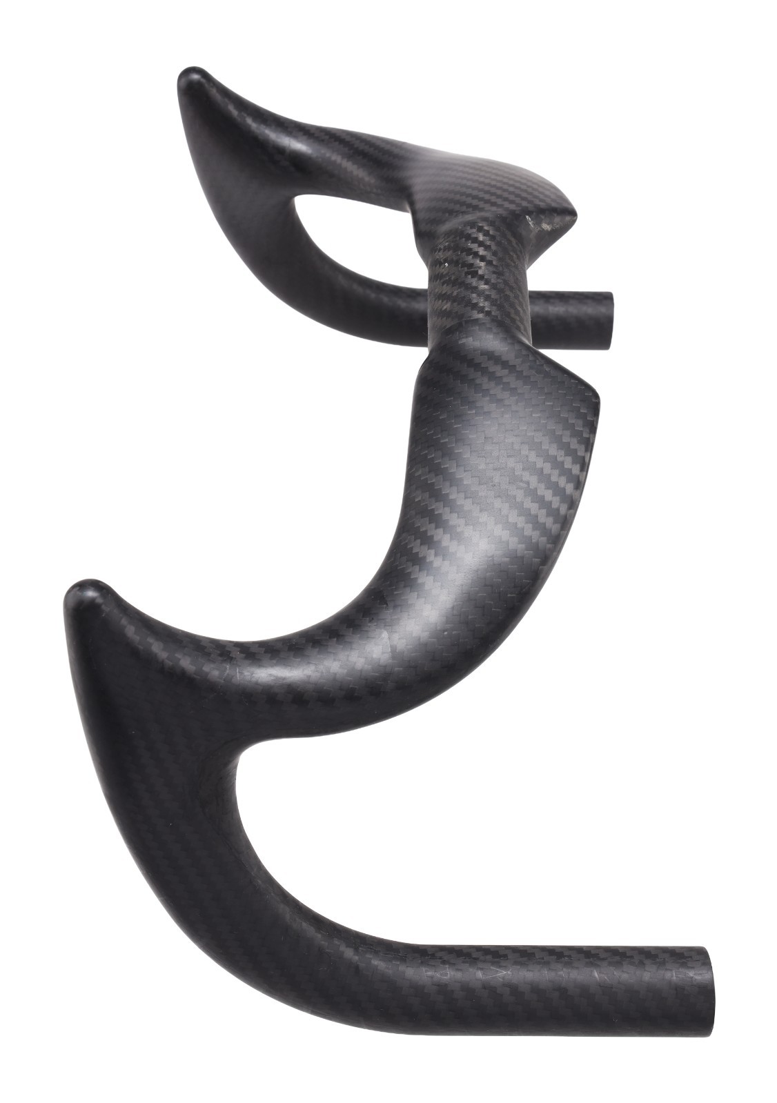 Velobike Bunch Bars Carbon Track Bike Endurance Handlebar 31.8 x 26cm 17º Flare