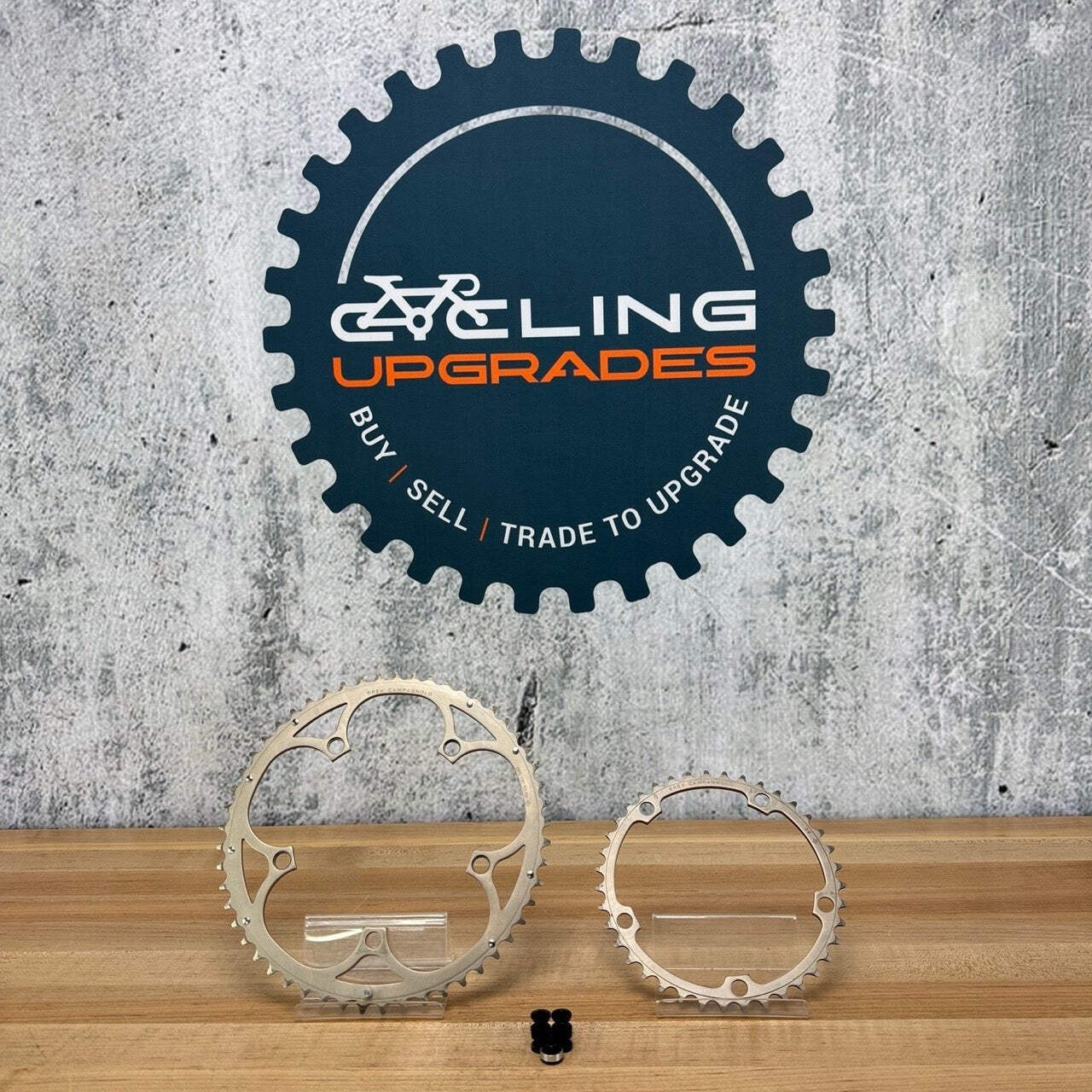 Campagnolo Record Brev 53/39t 135BCD 5-Arm 9-Speed Chainring Set 146g