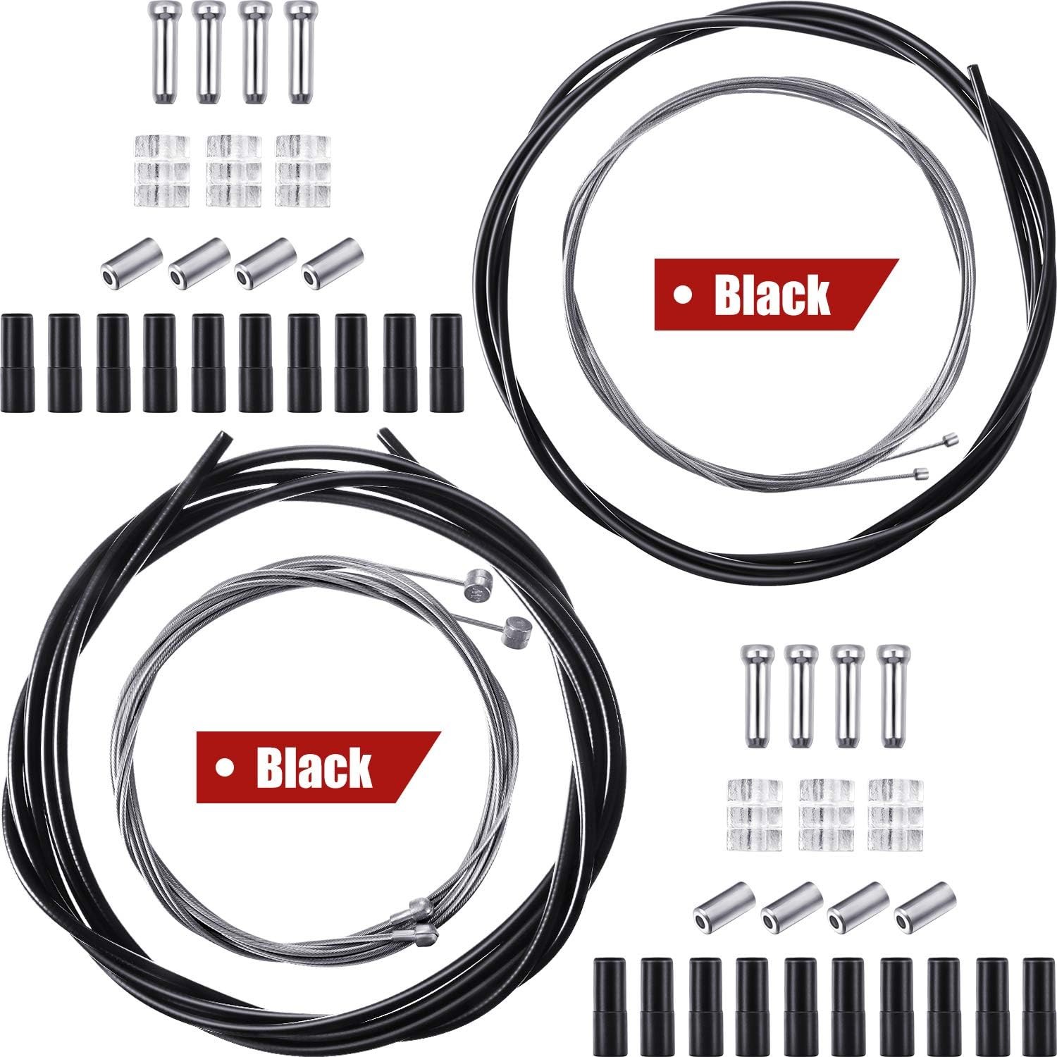 Universal Bike Brake Cable Kit Derailleur Bicycle Shifter Cable Housing Set