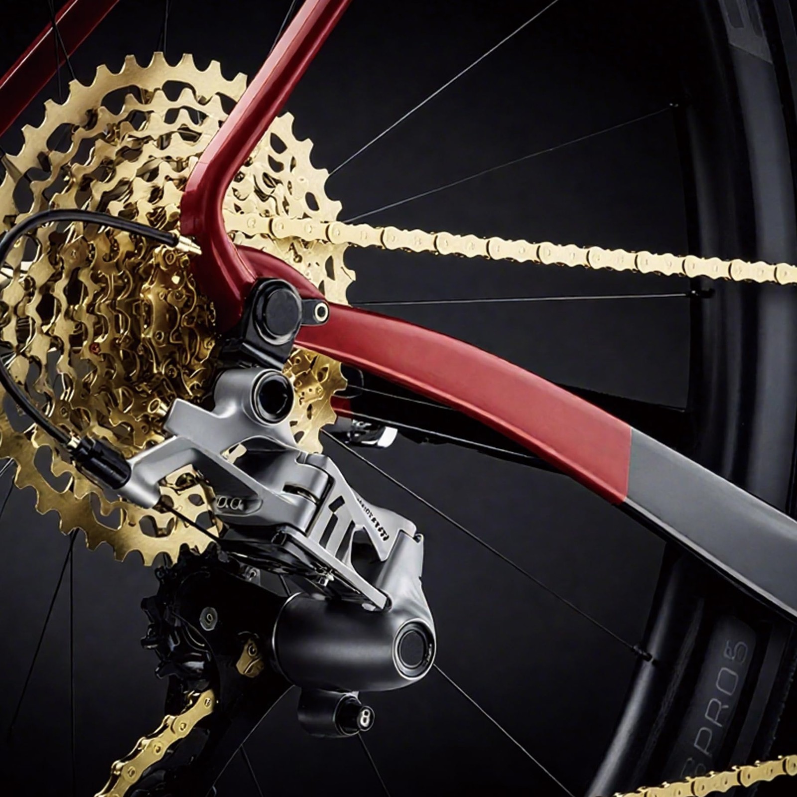 6 7 8 Speed Bike Chain HeavyDuty Steel for Road Mountain Bikes Gold 116 Links