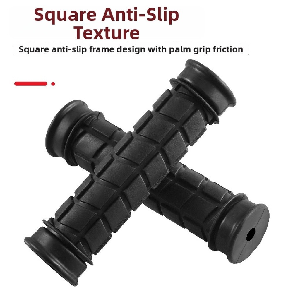 Fixed Gear Handlebar Grips Soft PVC Non-Slip for MTB Folding and Urban Bikes