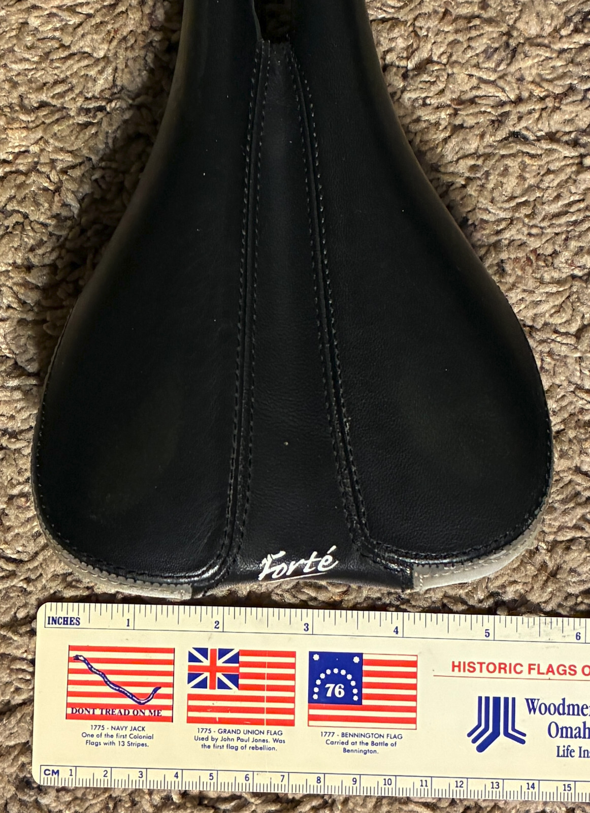 Forte Contour Road Bicycle Seat Saddle Gel with cut-out Mens 350g