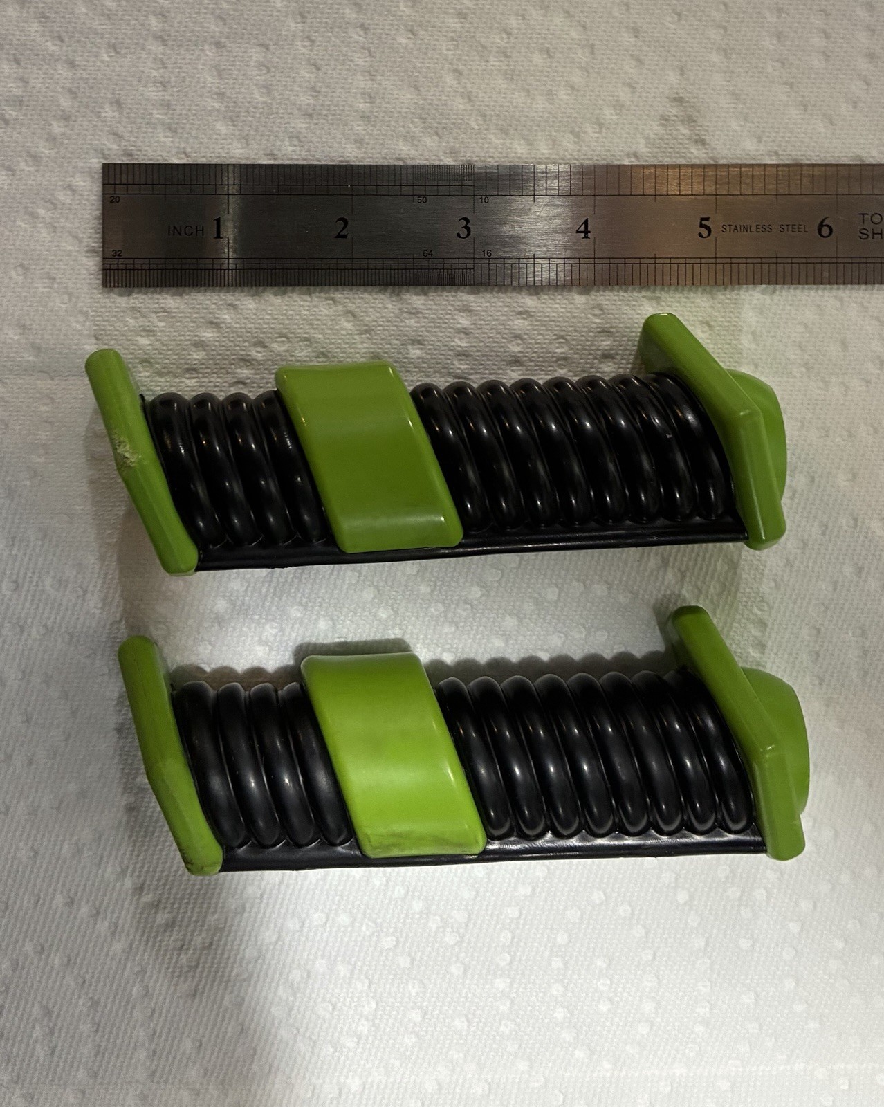 OEM Huffy Green Machine Replacement Handlebar Grips Black Green Pair