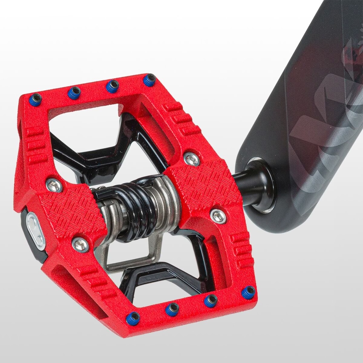 Crank Bros Doubleshot 3 Hybrid Pedal – Red/Black
