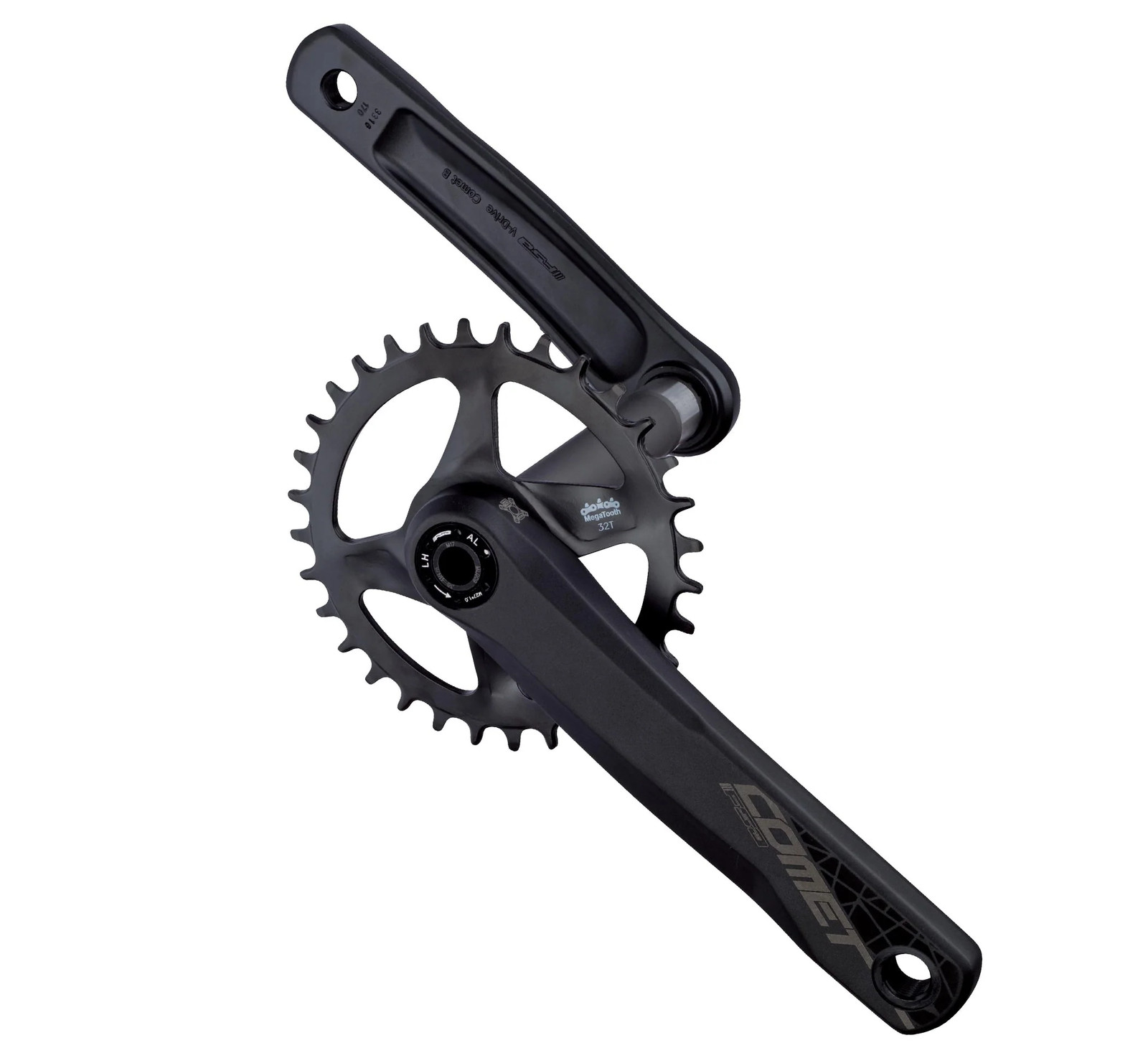 Full Speed Ahead Comet MegaExo 1X Fatbike Crankset 30T, Forged AL6061, Modular