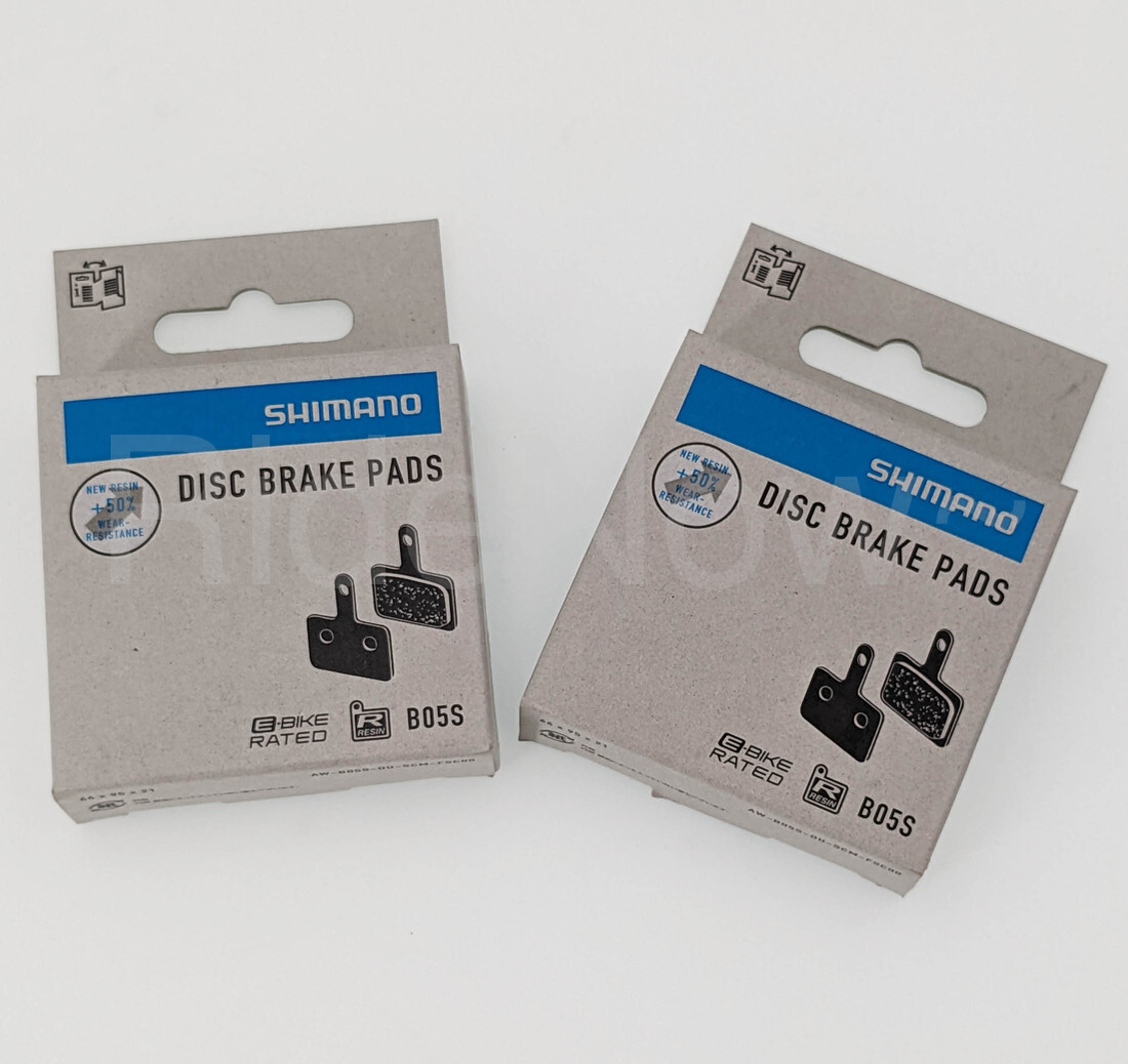 2Pr Shimano B05S RX Bicycle Resin Disc Brake Pads fit MT200 MT400 Altus Acera