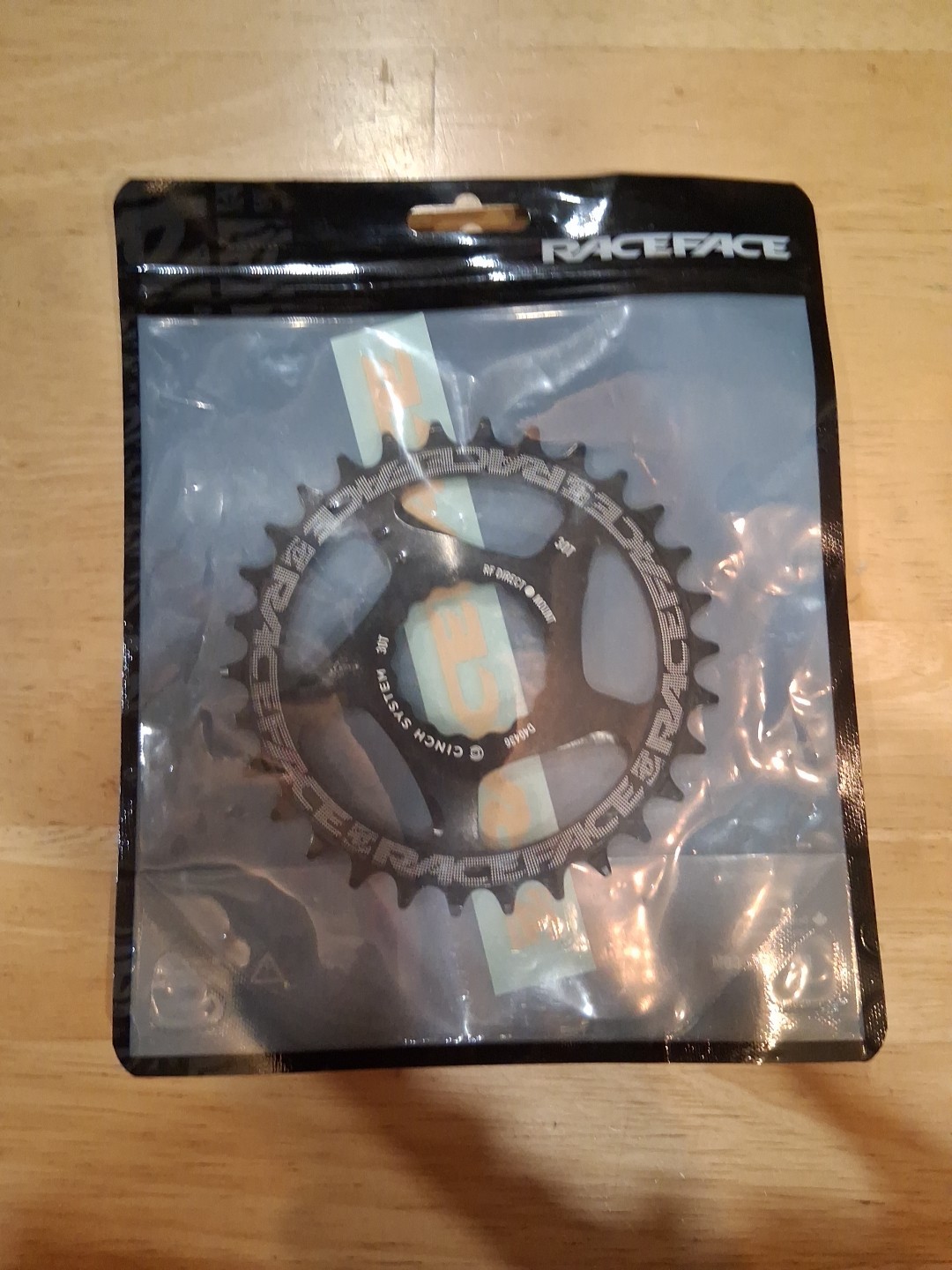 RaceFace RNWDM30BLK Sprocket, Adult Unisex, Black, 30T