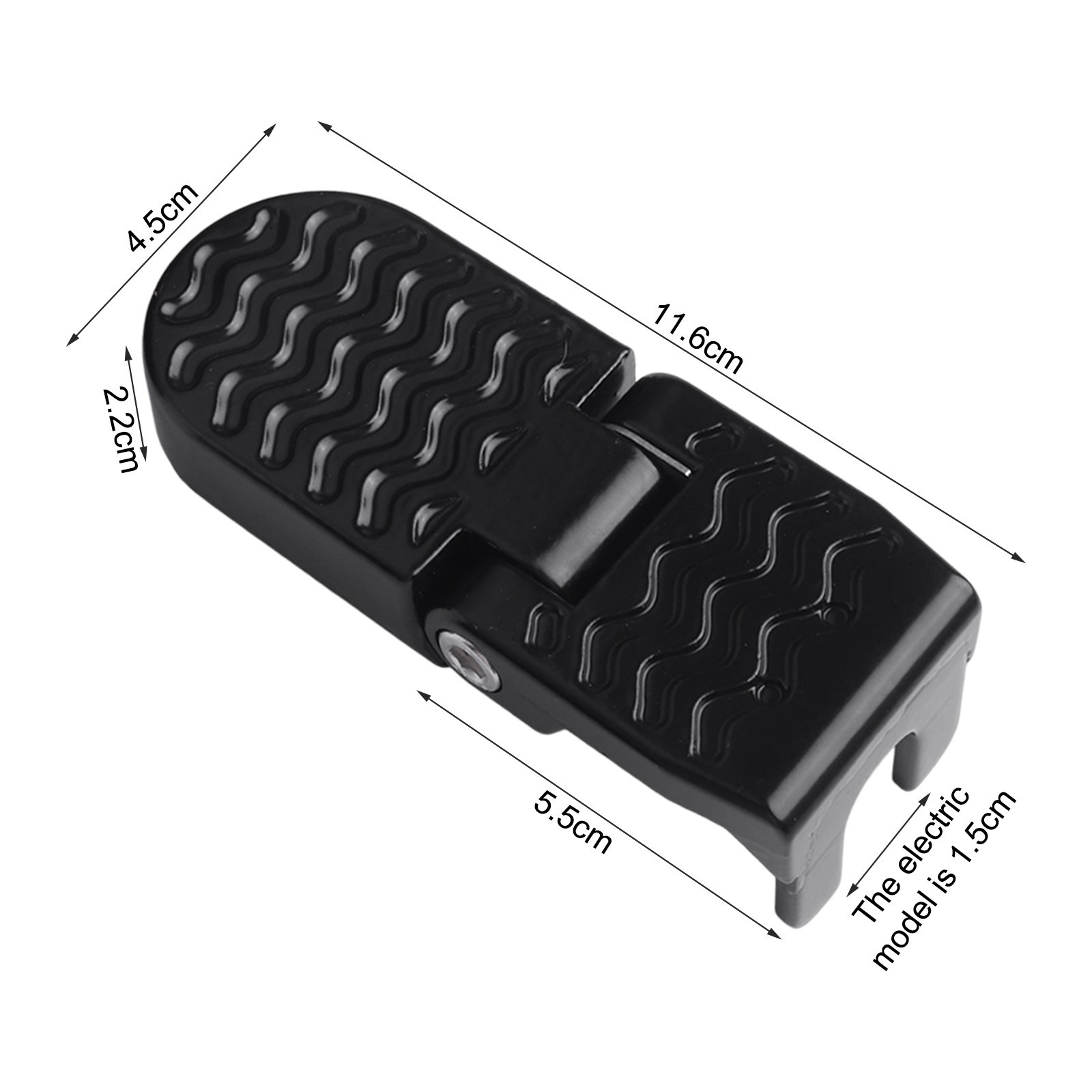 Cycling Pedals Pegs Aluminum Alloy Convenient Ebike Electric Bike Folding