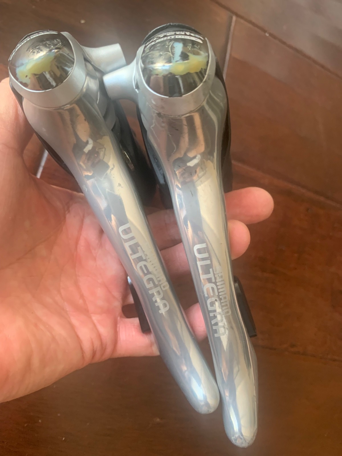 SHIMANO ULTEGRA SHIFTERS ST-6510 Left/Right Brake Levers Flight Deck 535g 2/3×9