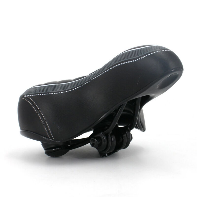 Extra Wide Big Bum Bike Bicycle Cycling Gel Cushion Pad Saddle Seat Soft Comfort