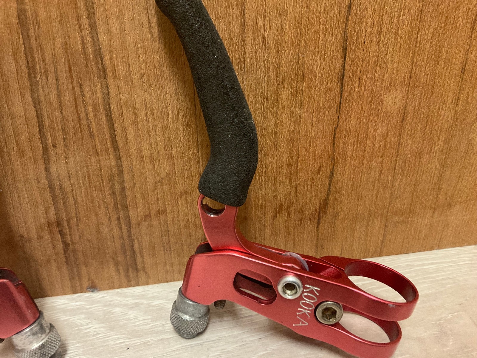 Nice Vintage Kooka Racha Brake Levers MTB Cult Top Low KM CNC Brake Levers Red