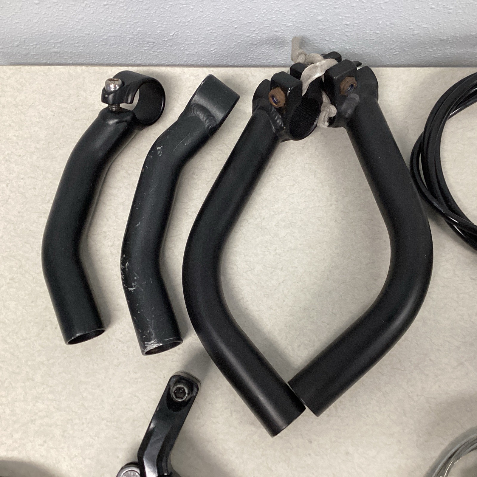 Lot Of Assorted Bicycle Parts – Derailleurs, Brakes, Saddles, Cassette, etc. #1