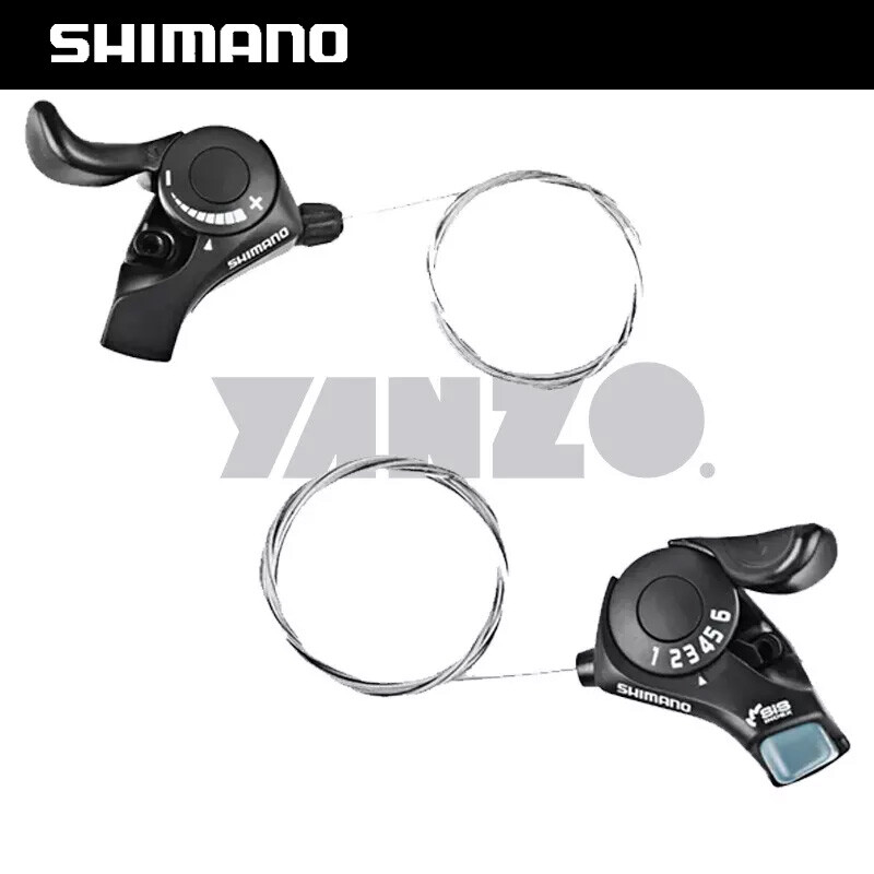 Shimano SL-TX30 3/6/7/18/21 Gear Shift Lever Set Speed MTB Mountain Bike Thumb