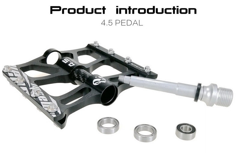 Aluminum Carbon Road MTB Mountain Bike XC Bicycle Pedal Bearing AM Flat Pedals