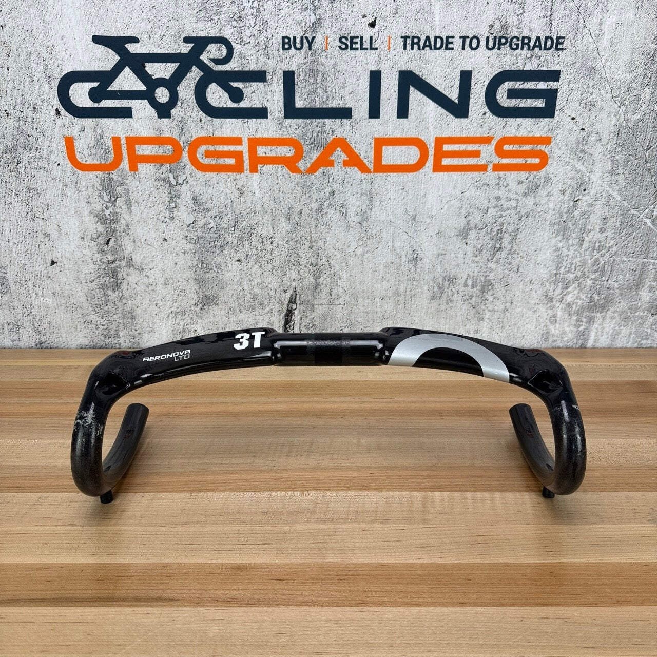 Low Mile! 3T Aeronova LTD Carbon 31.8mm 42cm 104mm Reach Aero Handlebar 207g