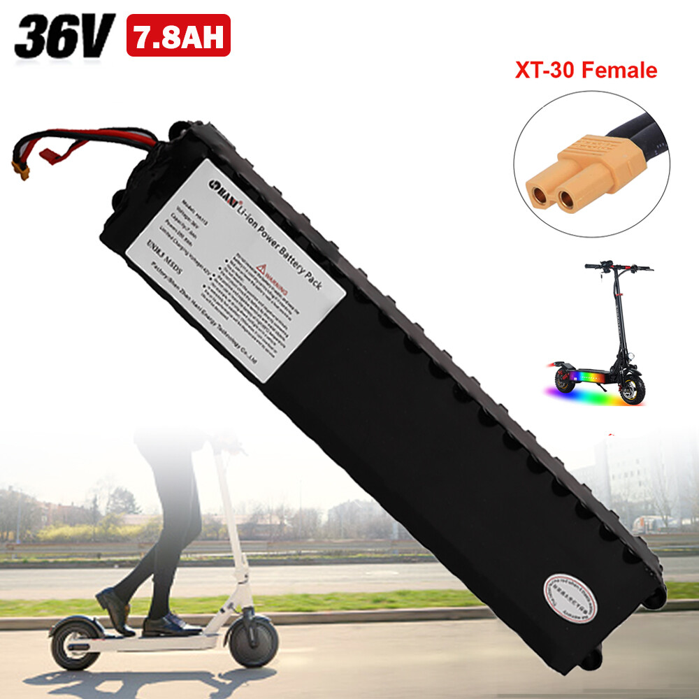 Electric Scooter 36V 7.8Ah Lithium Battery 350W E Scooter E Bike Bicycle Battery