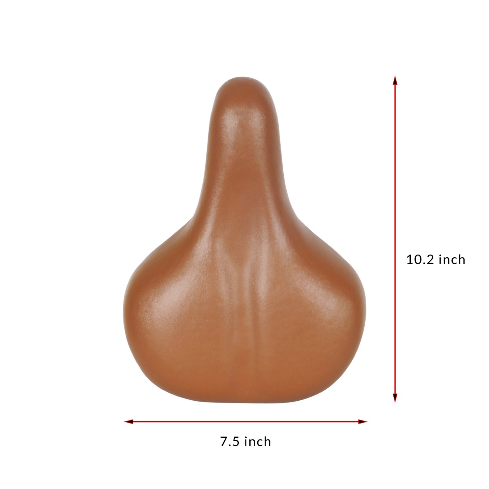 Tracer Comfort Bike Seat for Men and Women Brown Cruiser City Bicycle Seat New