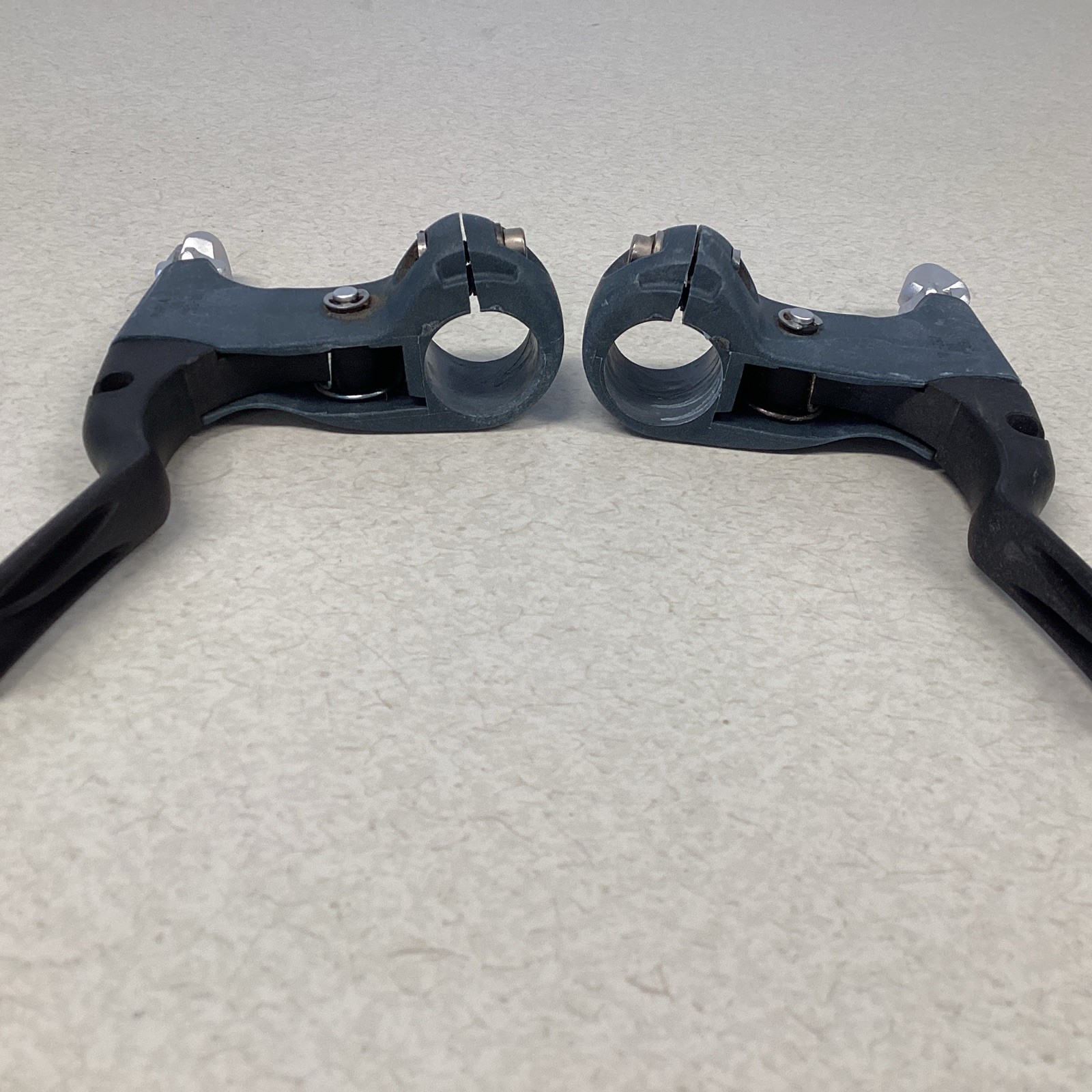 SRAM 7.0 V-Brake Lever Pair Vintage 22.2mm Blue/Black 2000 90’s MTB
