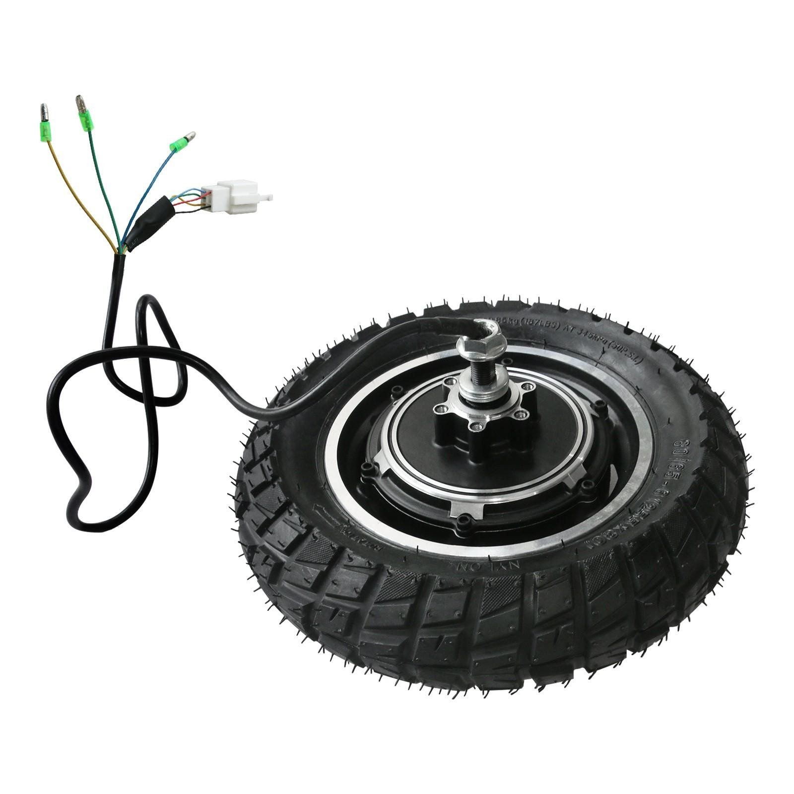 10 inch Hub Motor Kit ebike Scooter 48V 350W Brushless Gearless Motor Tricycle