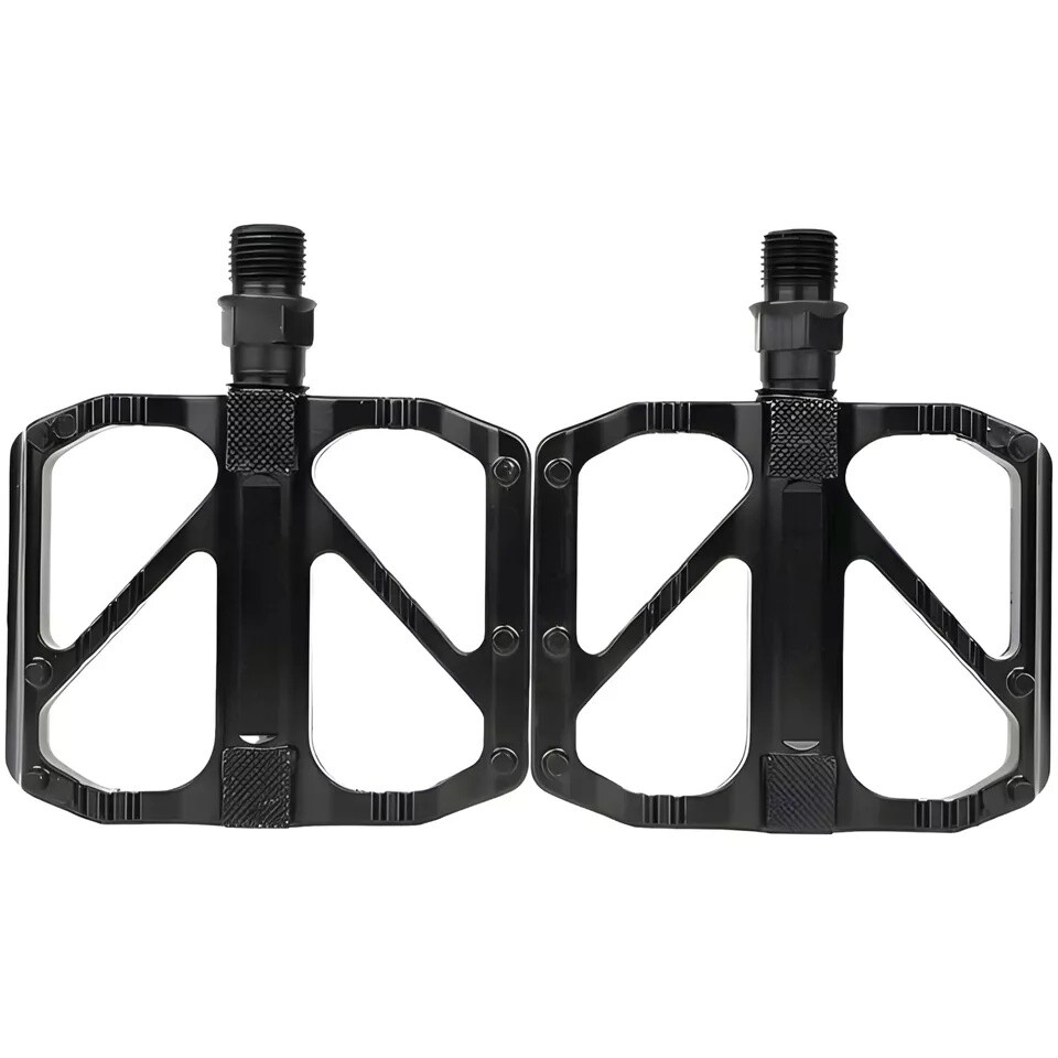 US Bike Pedals 9/16″ Electric Bicycle Pedals Pair Black Sealed Bearing Non-slip