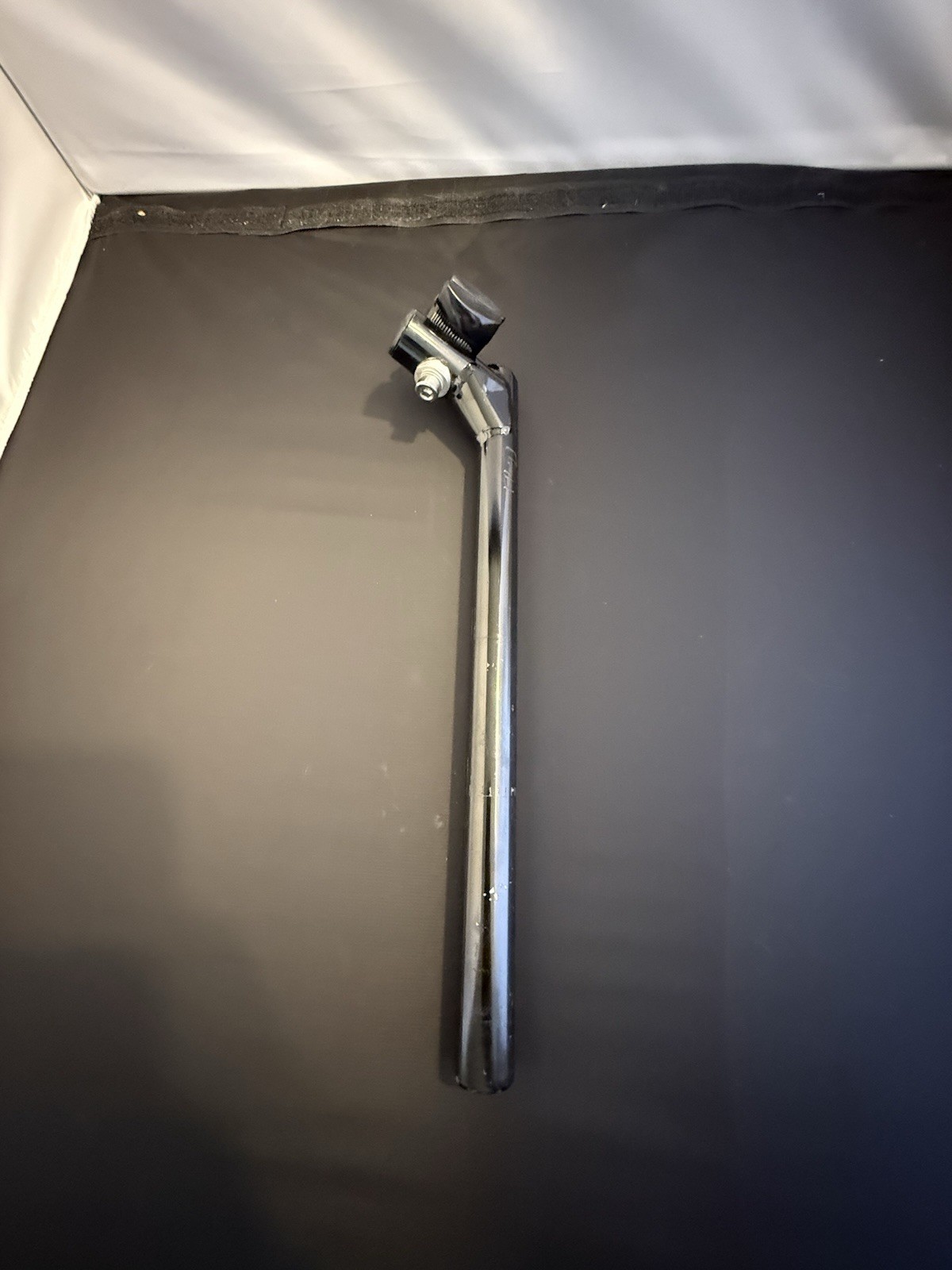GT Layback Micro Adjust CrMo Seat Post Black