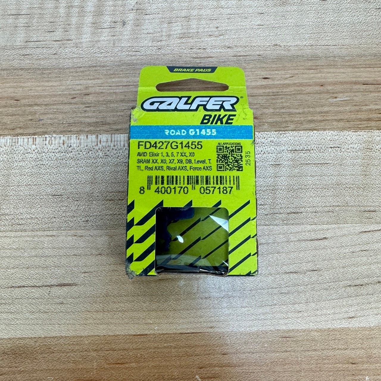 New! Galfer Road Compound G1455 Disc Brake Pads for SRAM