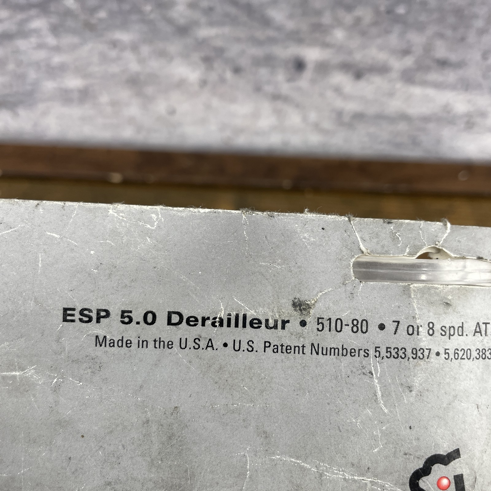 Vintage SRAM ESP 5.0 Derailleur 510-80 Made in USA 7 8 Speed ATB MTB NIB NOS