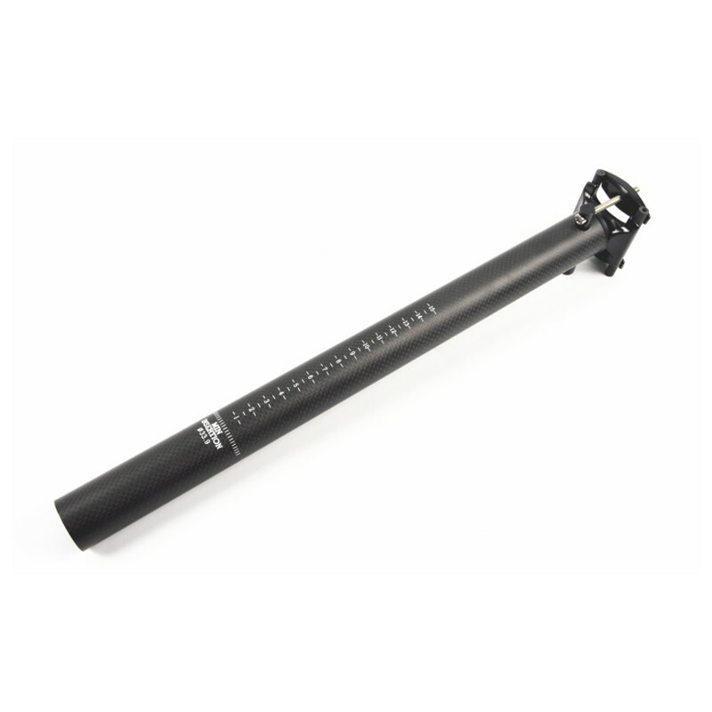 33.9/34.9mm Carbon Fiber Bicycle Seatpost Folding Bike Saddle Tube Seat Post