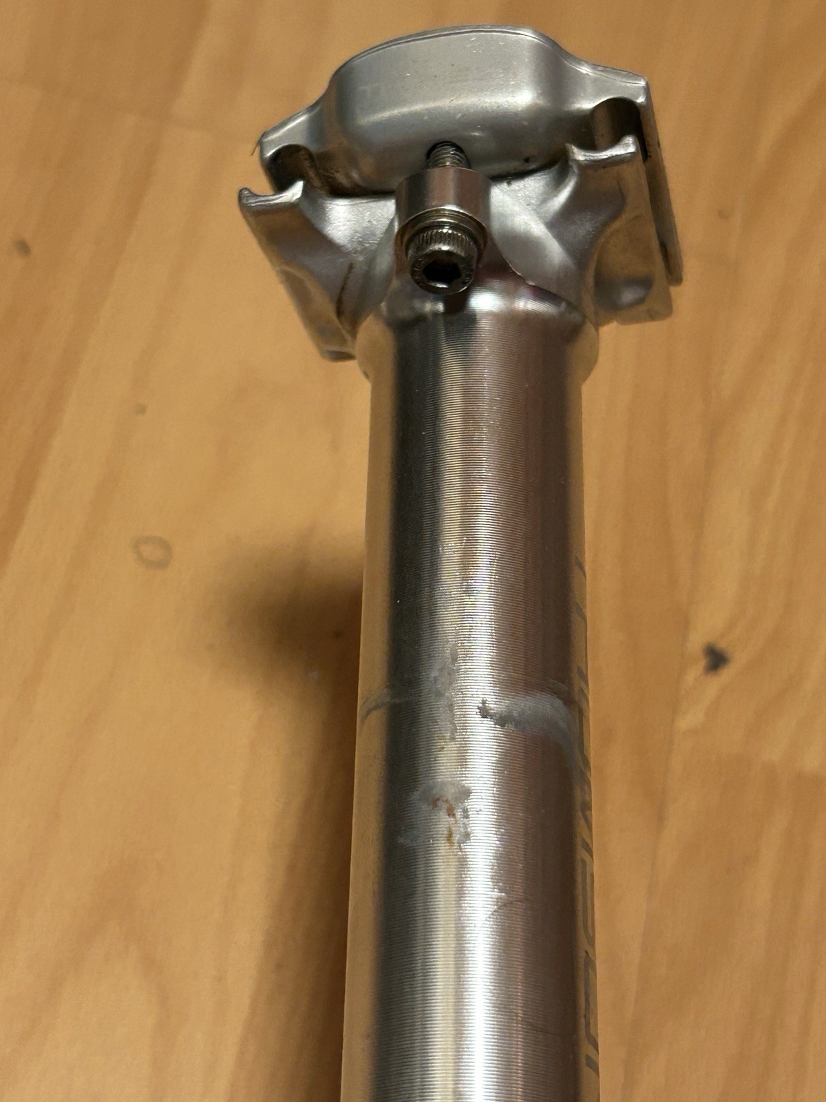 Thomson Elite Silver Bicycle Seat Post 27.2 x 410 SP-E113 MTB 0 Setback USA